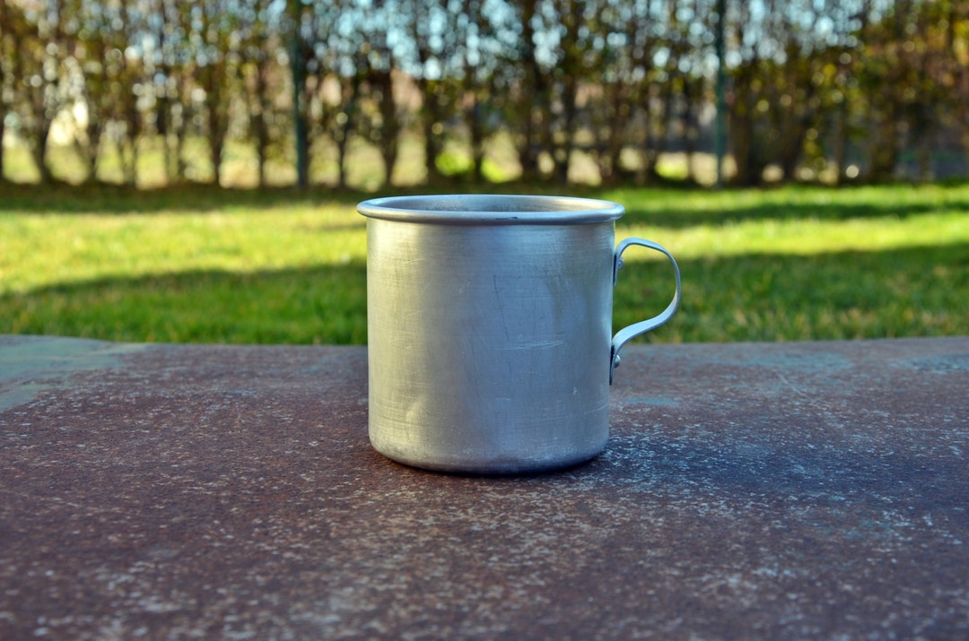 Vintage Aluminum Military Water Jug, Old Military Canteen, Aluminum Canteen, Vintage Canteen. Etsy