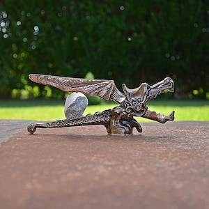 Vintage Metal Nutcracker – Rustic Kitchen Tool, Collectible Barware Decor, Farmhouse Decor