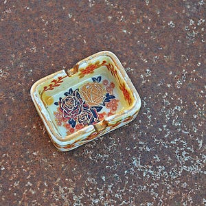 Vintage Ashtray, Handmade Ashtray, Ceramic Pottery Ashtray, Vintage Art Ashtray, Collectible Ashtray, Gift Idea