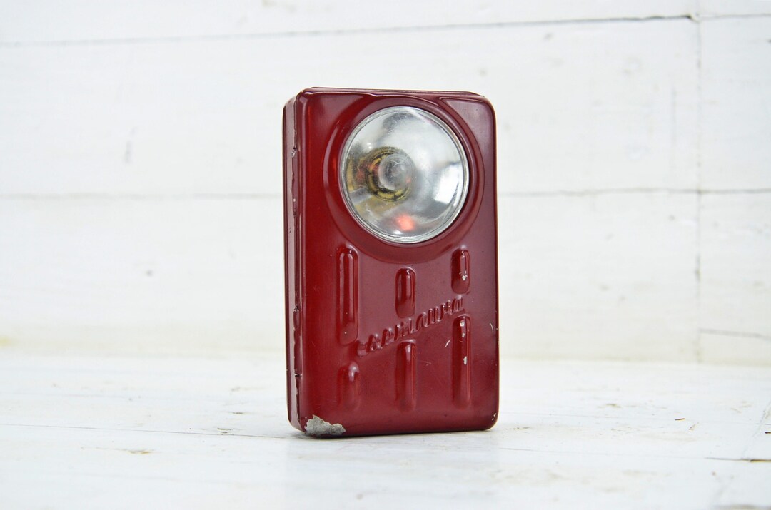 Vintage Flashlight, 1 Colors Flashlight, Old Railroad Signal Lamp