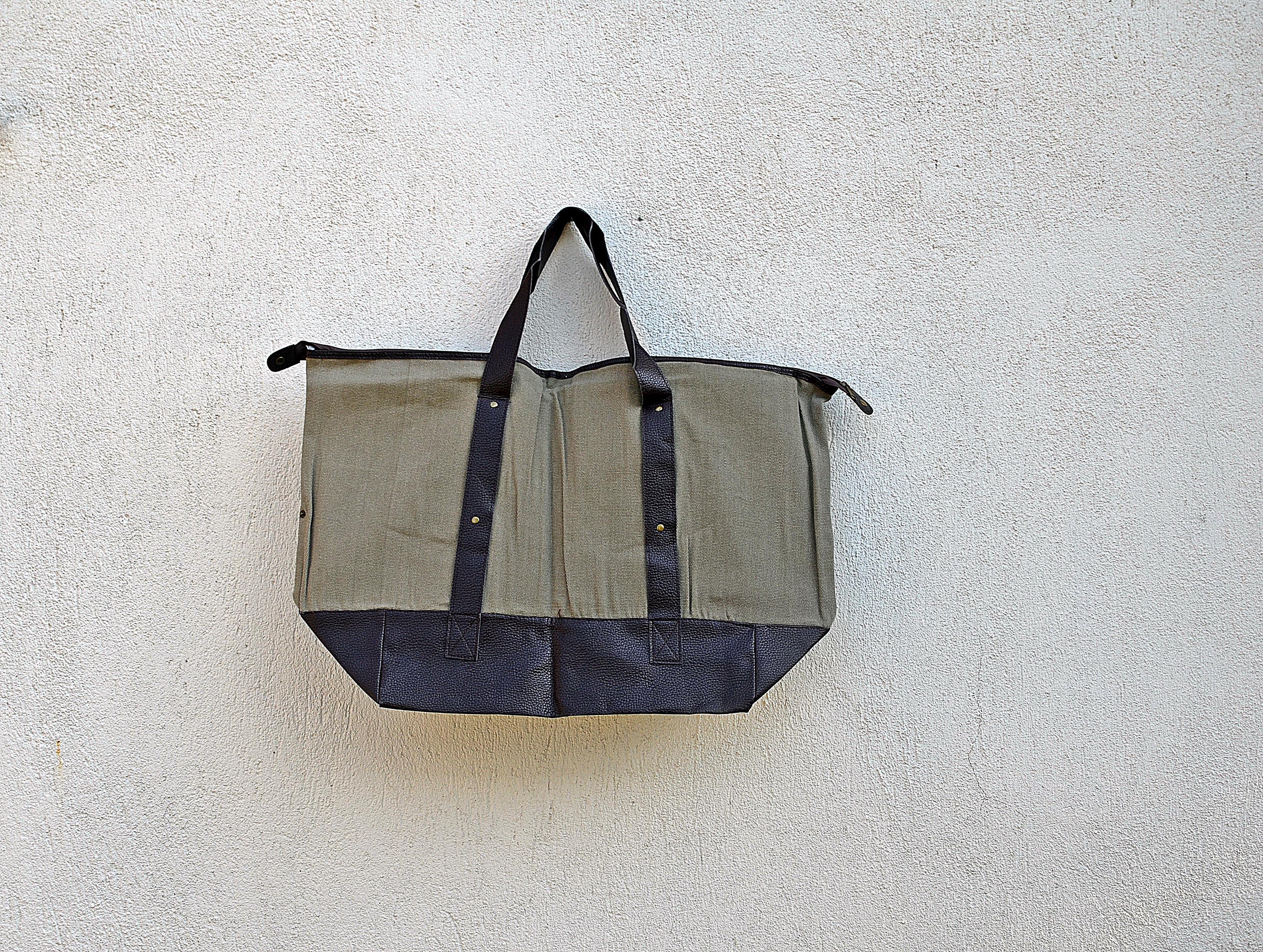 バッグ L.L.BEAN Leather Tote Bag (Large) Large Genuine LL BEAN Boat & Tote Bag Full Grain Leather Handles