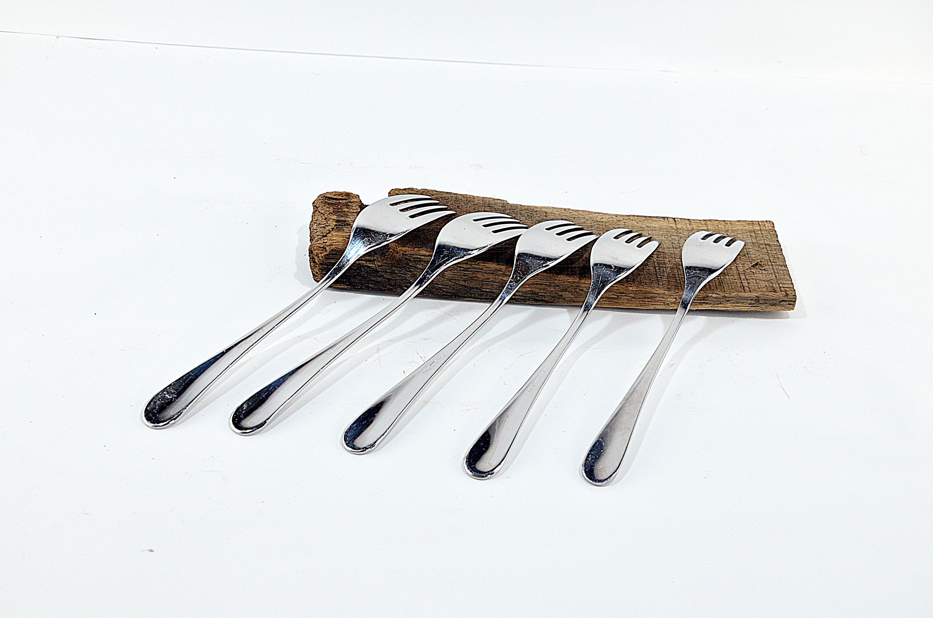 Vintage Forks Pinti Italy Pintinox Stainless 18/10, Flatware