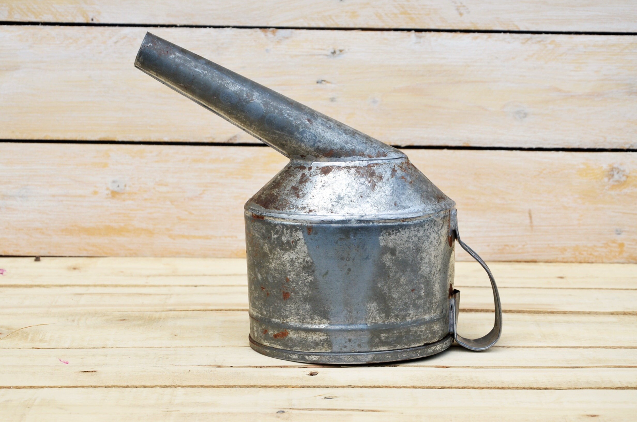 Vintage Metal Funnel Metal Fuel Funnel Large Oil Funnel Etsy UK