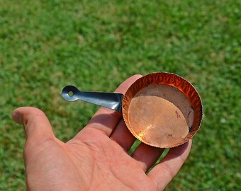 Vintage Mini Kupfer Bratpfanne, Küchen Dekor