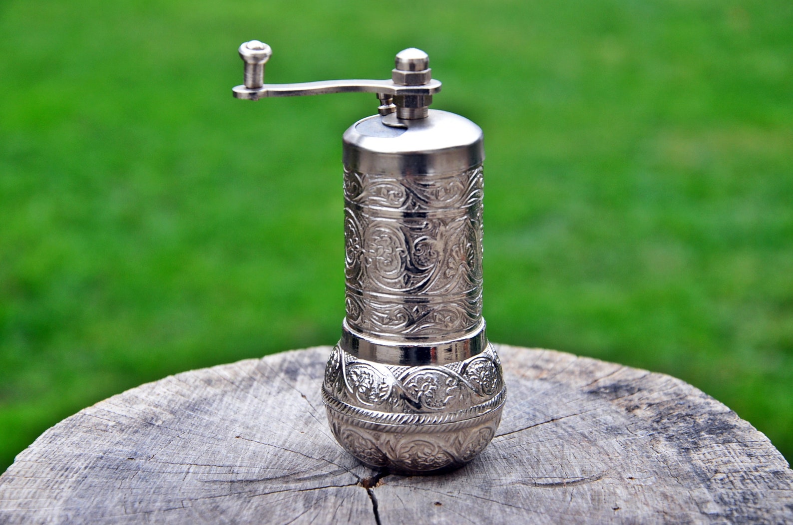 Pepper Grinder 60s Pepper Mill Turkish Hand Mill Vintage Etsy