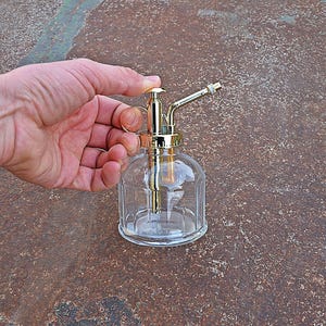 Air Plant Mister, Glass Spray Bottle, Vintage Inspired Glass Mister, Plant Sprayer, Vintage Spray Pump, Atomiser, Unused New