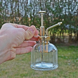 Vintage-Inspired Glass Plant Mister – Unused, Decorative & Functional
