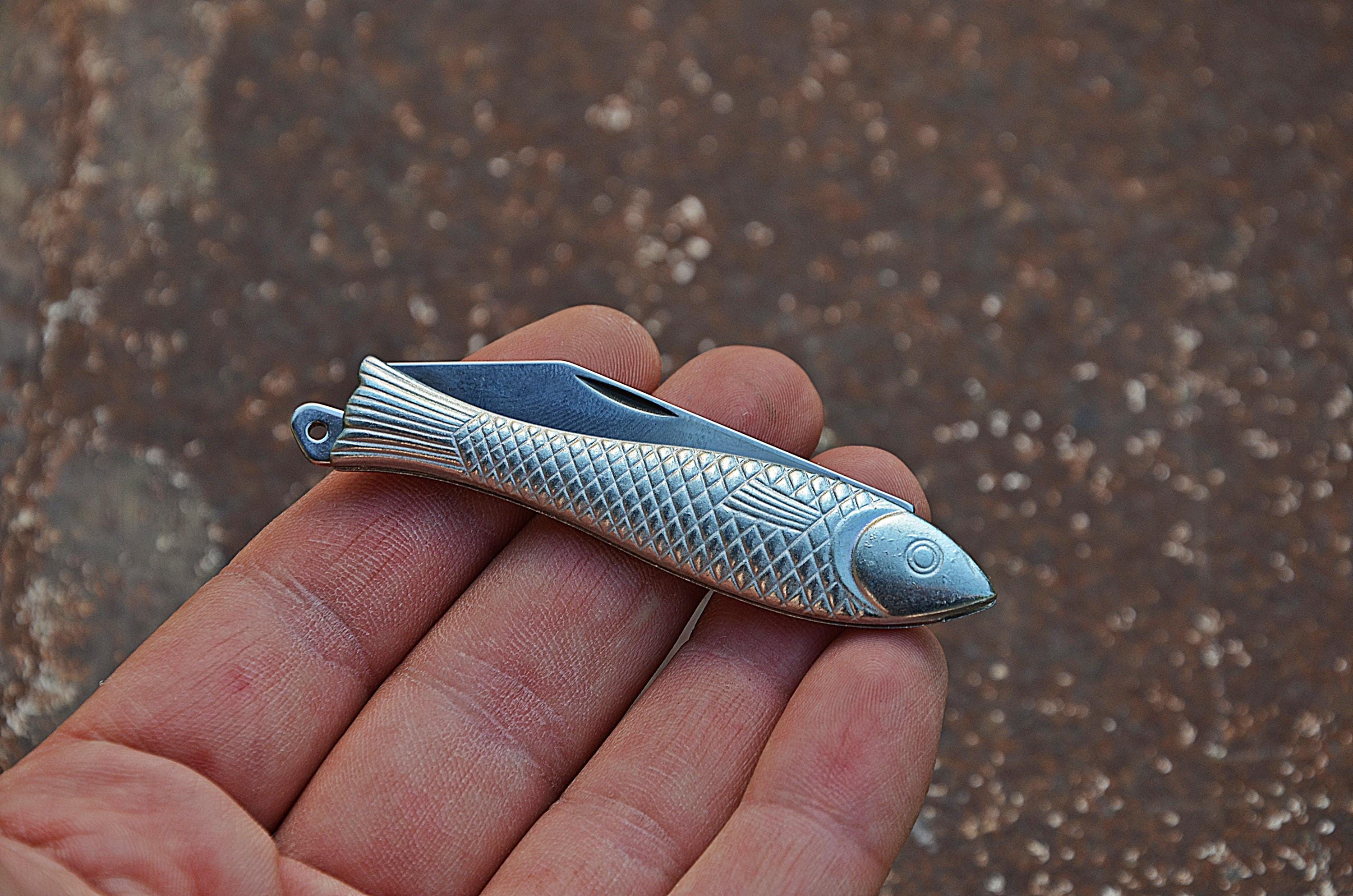 Vintage Mikov Fish Pocket Knife: Czech Folding Collectible - Etsy