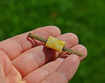 Vintage Tie Clip 1980s, hermoso clip de corbata retro, clip de corbata Cataline