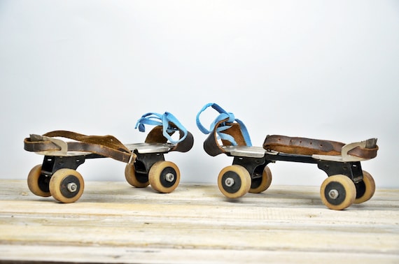 Original metal roller skates Children's roller sk… - image 2
