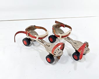 Vintage Germina Roller Skates: 1960s East German Adjustable Quads