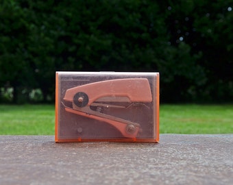 Vintage Mini Nähmaschine: Reisegröße, Originalkarton