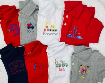 Back to School Polos for Boys