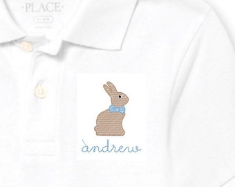 Easter Monogram Polo Shirt