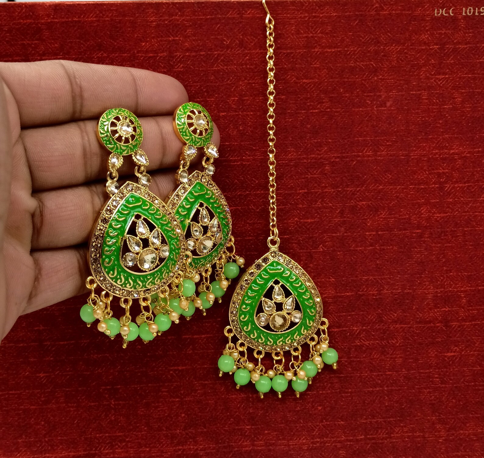 green tikka set