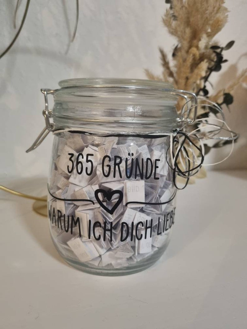 100 Gründe Warum Ich Dich Liebe Glas 365 Gründe warum ich dich liebe Glas Valentinstag für Paare - Etsy.de