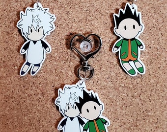 2 inch anime acrylic charms