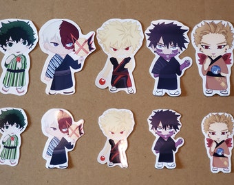 Hero School Kimono Festival Stickers