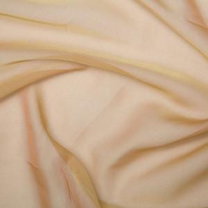Zijdegevoelige kationische chiffon, goudkleurig