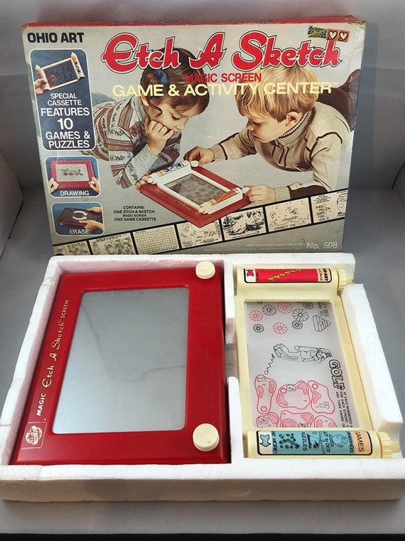 magic etch a sketch vintage