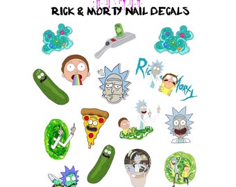 rick and morty jibbitz