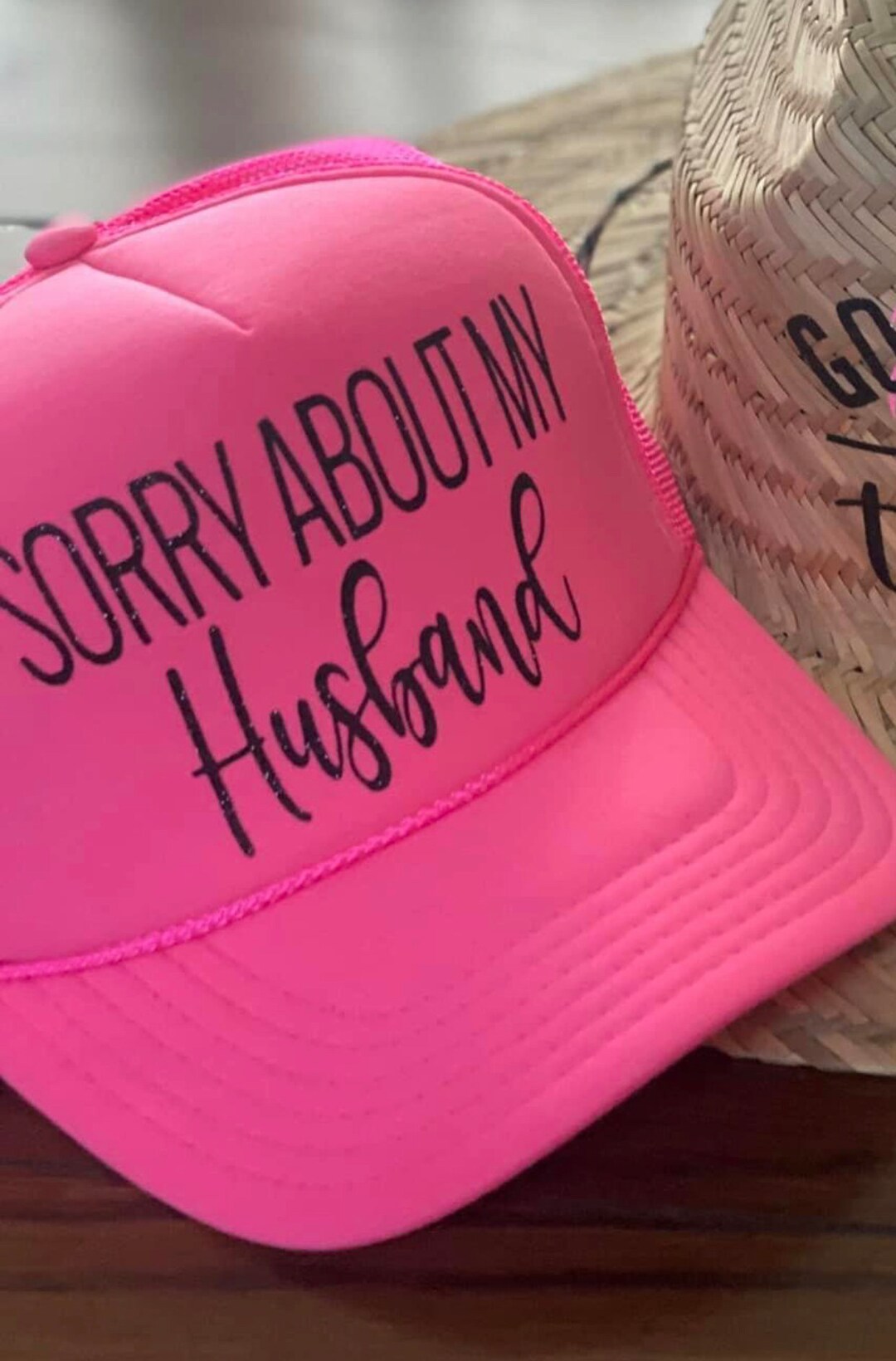 SORRY FOR WHAT I SAID TRUCKER HAT