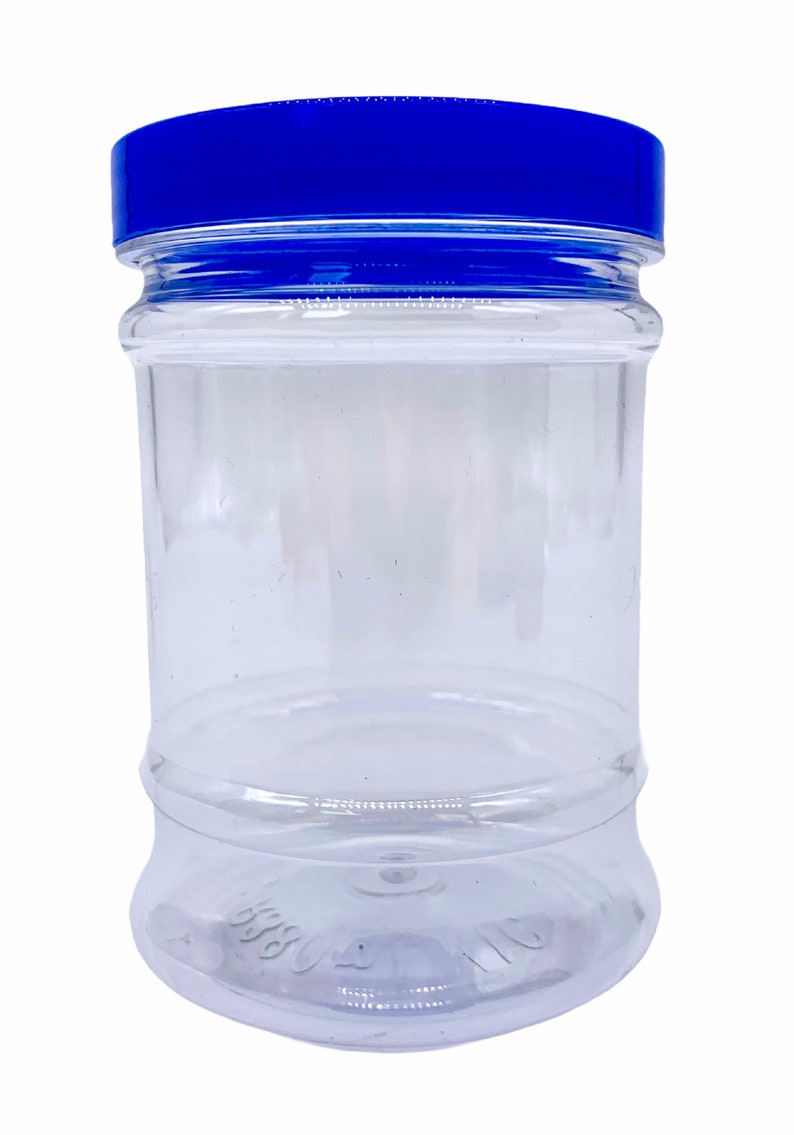 Plastic Storage Jars 380ml Ideal for Kitchen or Garage Etsy UK