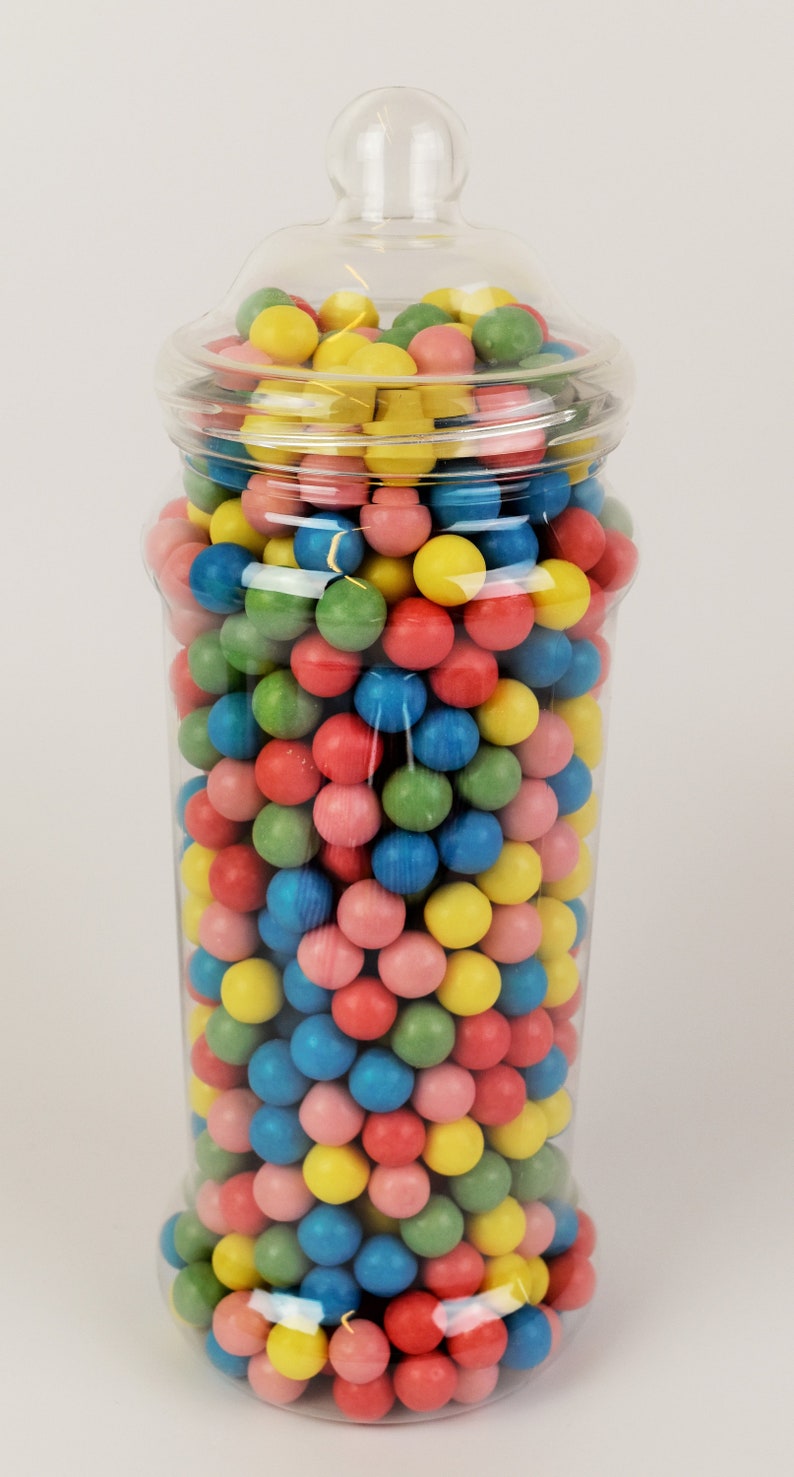 5 Jar Jumbo Plastic Candy Buffet Sweet Jar Kit Wedding Etsy UK