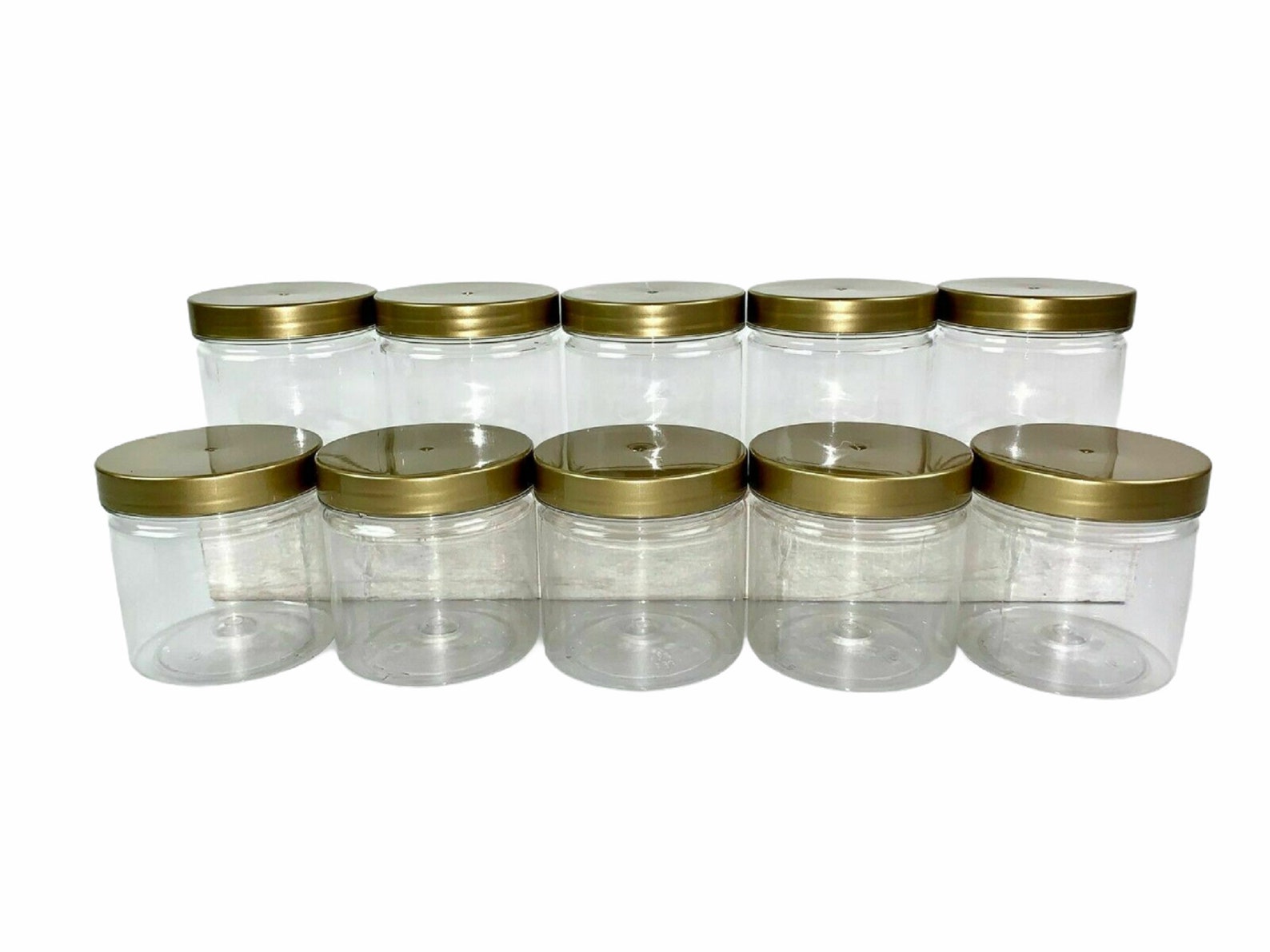 10 x 250ml Plastic Storage Jars Kitchen/Garage Organisation & Etsy