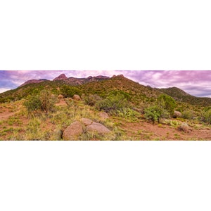 Staring at the Challenge - La Luz Trailhead Sandia Foothills - Albuquerque New Mexico Land of Enchantment Sandia Mountains Wall Hanging