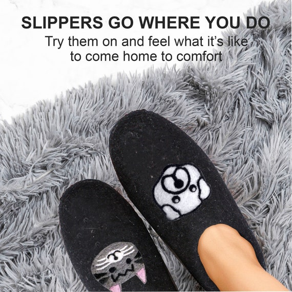 dog face slippers