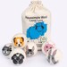 Wool Dryer Balls (Pack of 6) | Organic Wool Dryer Balls | Reusable Dryer Balls | Sheep Wool Dryer Balls | Natural Fabric Softener Balls 