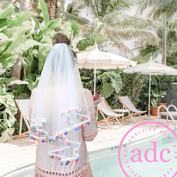 Final Fiesta Bridal Veil || Bachelorette Party Favor || Bride to Be Gift || Bridal Shower || Wedding || Final Fiesta