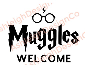 Muggles Svg Etsy