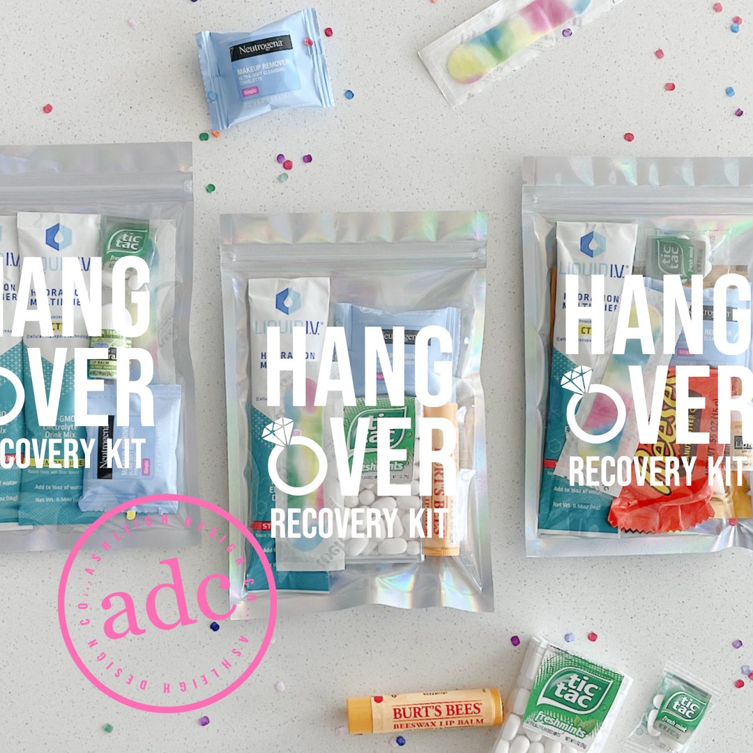 The Original Hangover Kit Hangover Recovery Kit Hangover Glam Kit