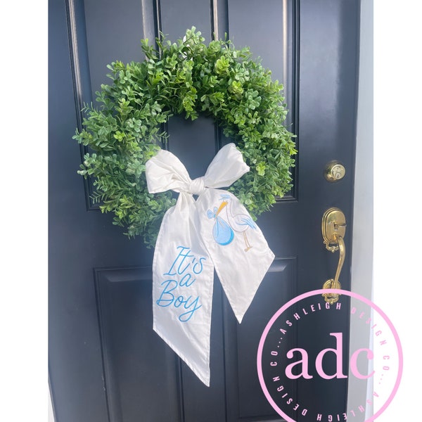 Its a Boy Wreath - Etsy