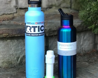 Modern Water Bottle Etsy