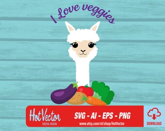 Llama Svg Free Etsy