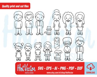 Download Family Members Etsy
