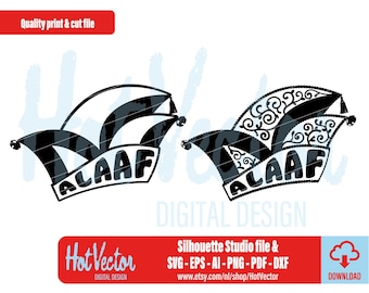 Carnaval Steek Alaaf Cut File, SVG, PNG, DIY Craft (Digital Download)
