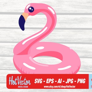 Flamingo - DOWNLOAD DIGITAL - ai, eps, png, jpg - uso comercial gratuito