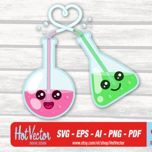 Love chemisty - DIGITAL DOWNLOAD - svg, ai, eps, png, jpg - free commercial use