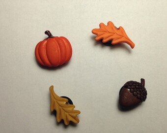 fall croc charms