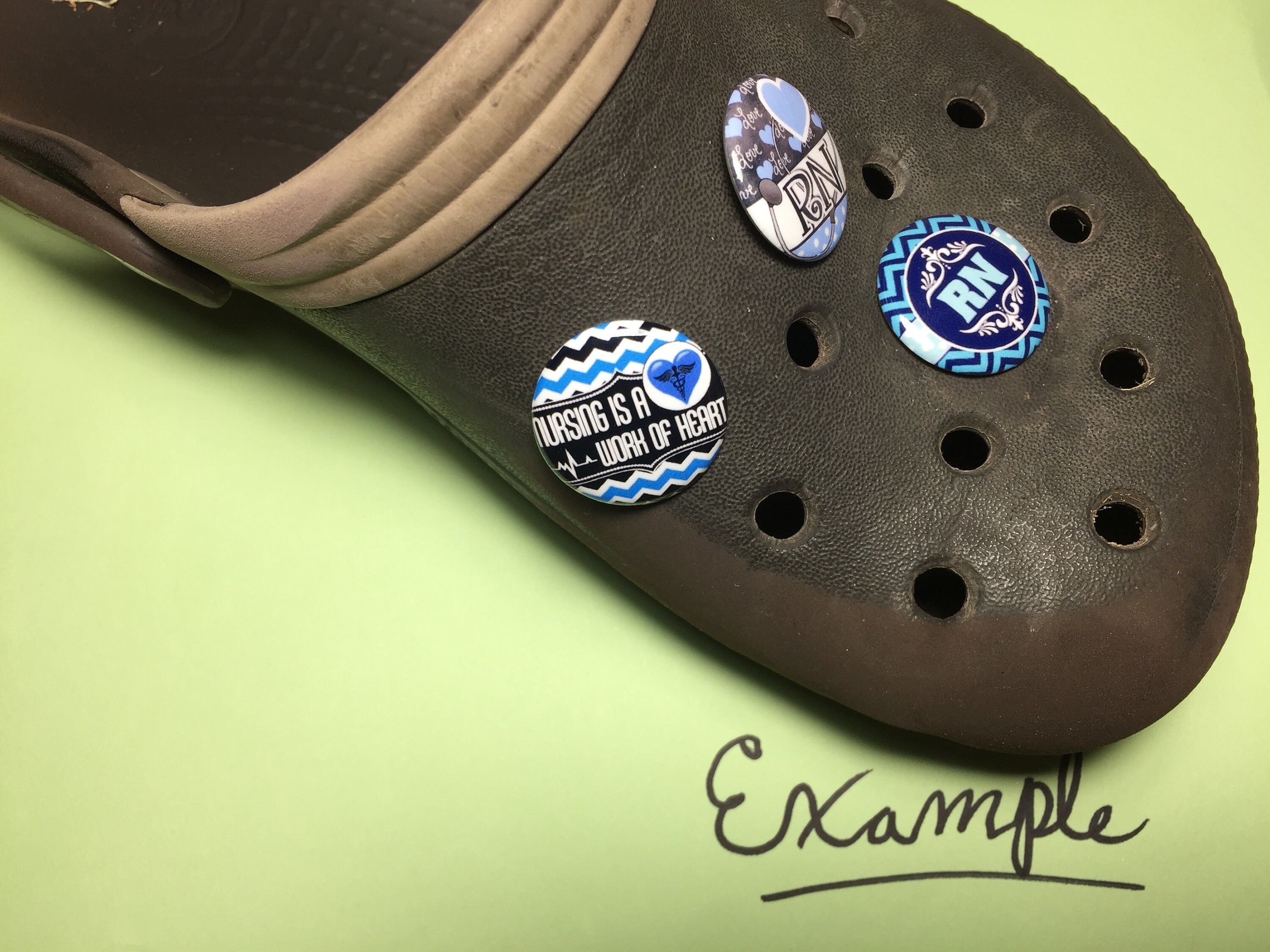 rubber clogs nursing