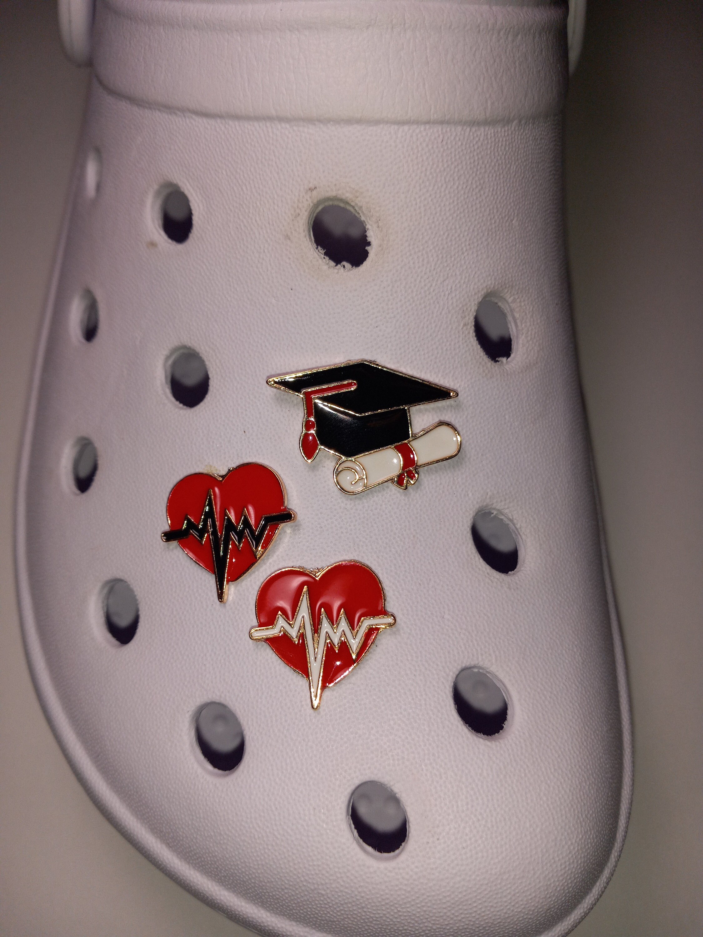 Shoe Charms for Rubber Clogs Graduation Nurse Nurses BSN 