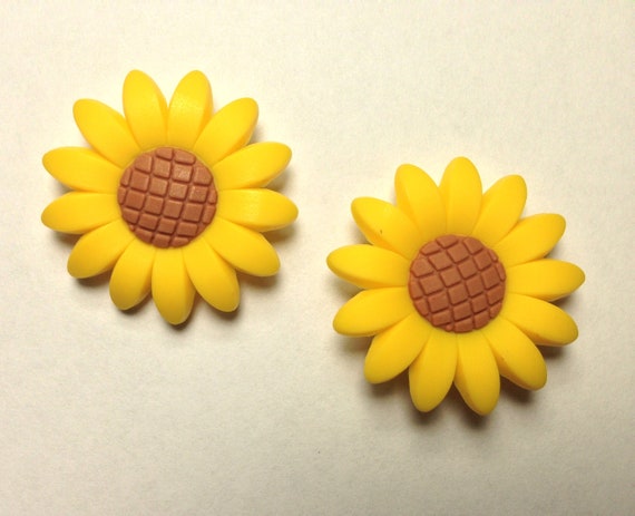 SUNFLOWER CAT Charms Kitten Charms Feline Charms Animal Charms Pet
