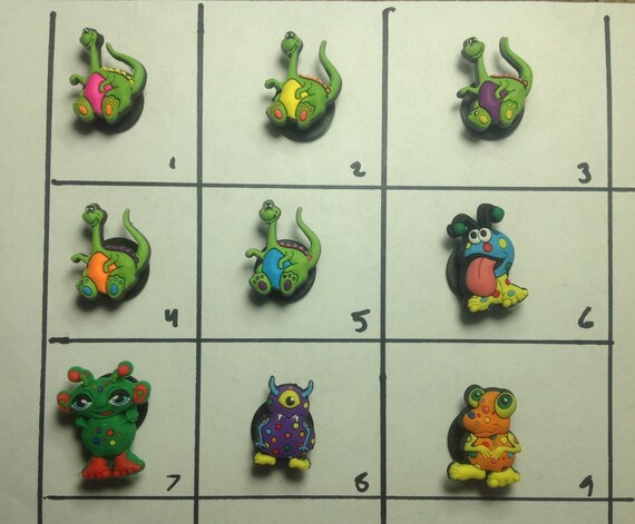 alien croc charm