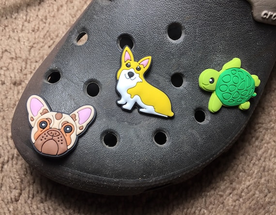 french bulldog croc charm