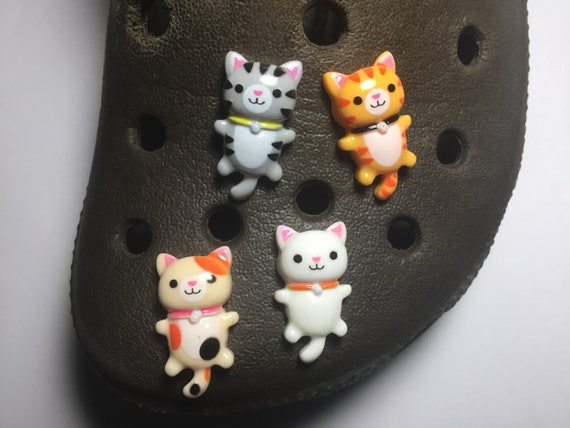 Cute Kawaii croc charms. Handmade 5 piece set