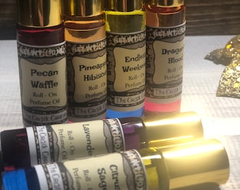 Roll-On perfume oil, roller ball perfumes oil, body care, scented oils